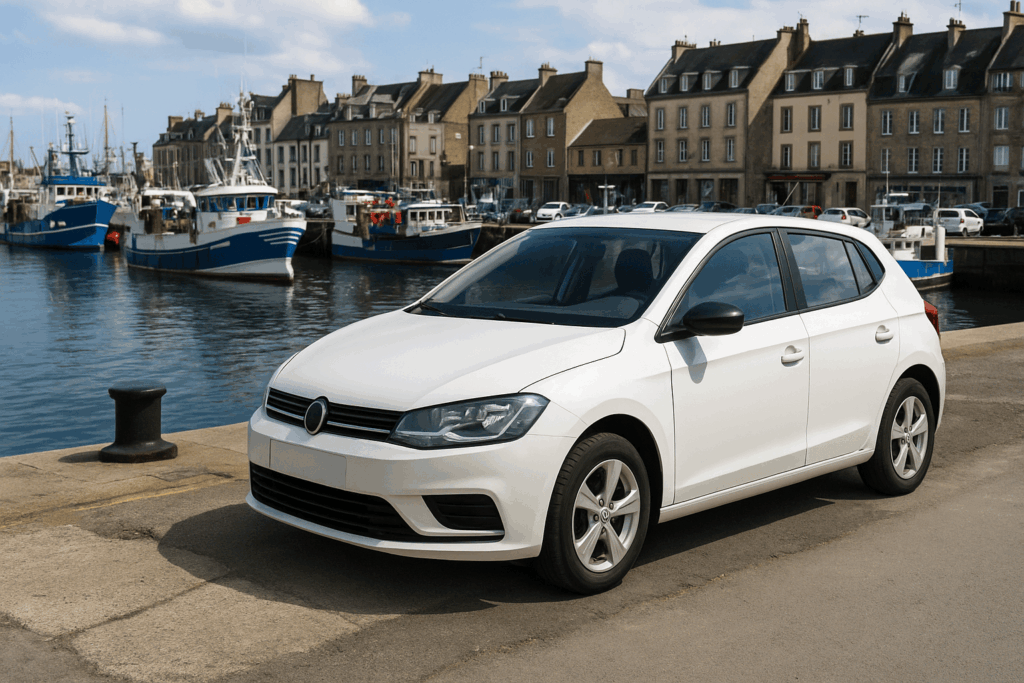 Voiture mal garée à Vannes