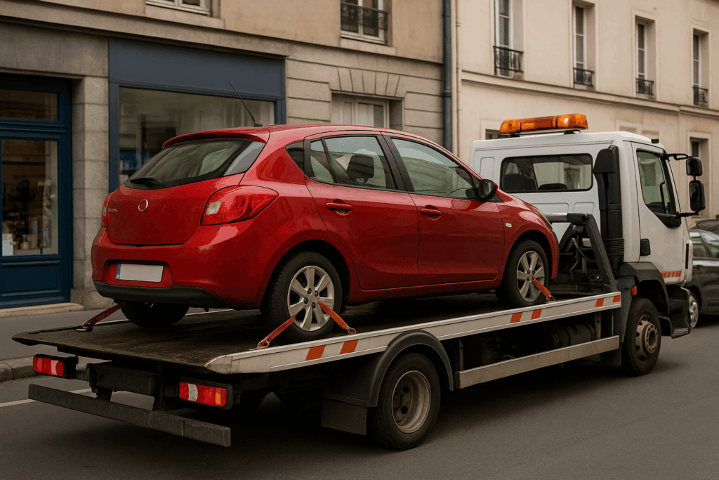 Mise en fourrière à Franconville