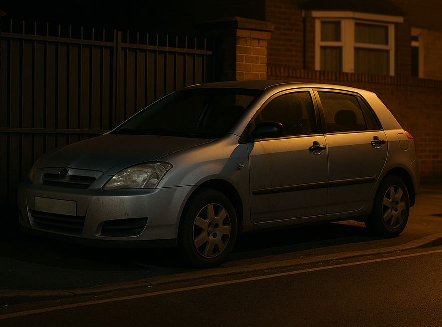 Véhicule mal garé à Nîmes
