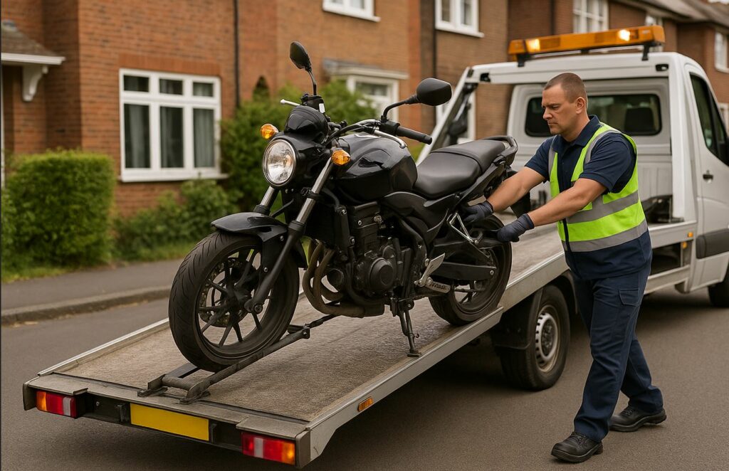 Moto mise en fourrière