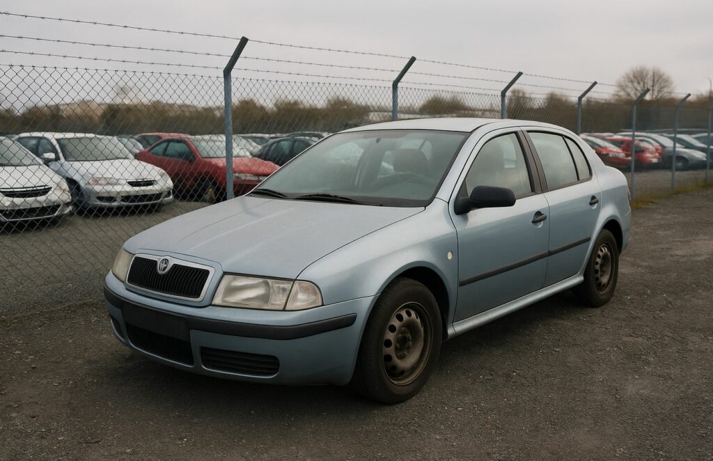 Voiture en fourrière