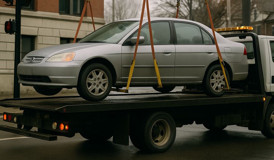 Mise en fourrière à Étampes 