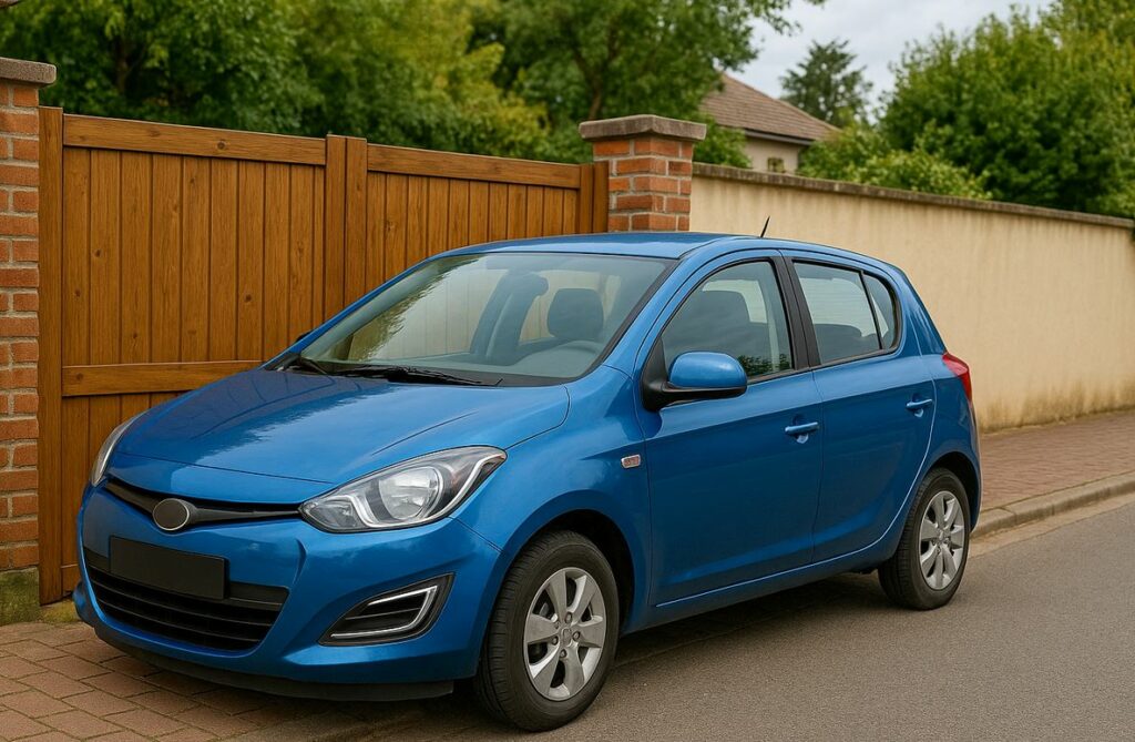 Véhicule mal garé à Rezé