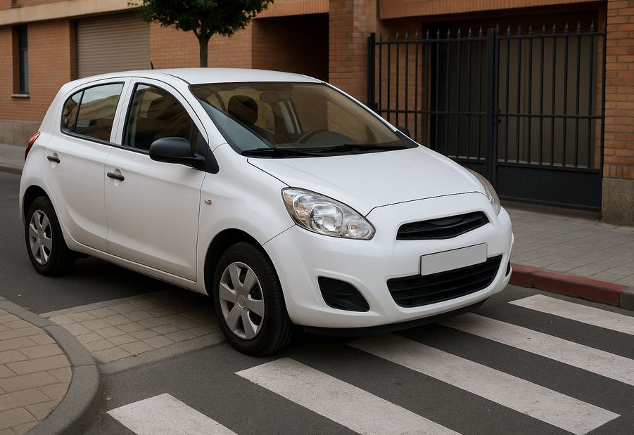 Véhicule mal garé à Villeneuve-sur-Lot