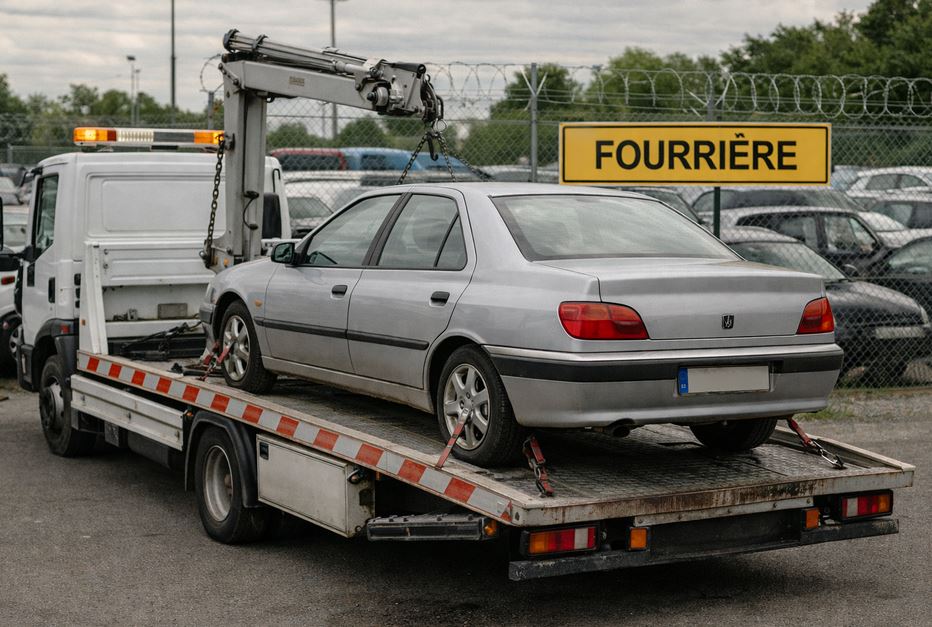 Véhicule en fourrière à La Garenne-Colombes