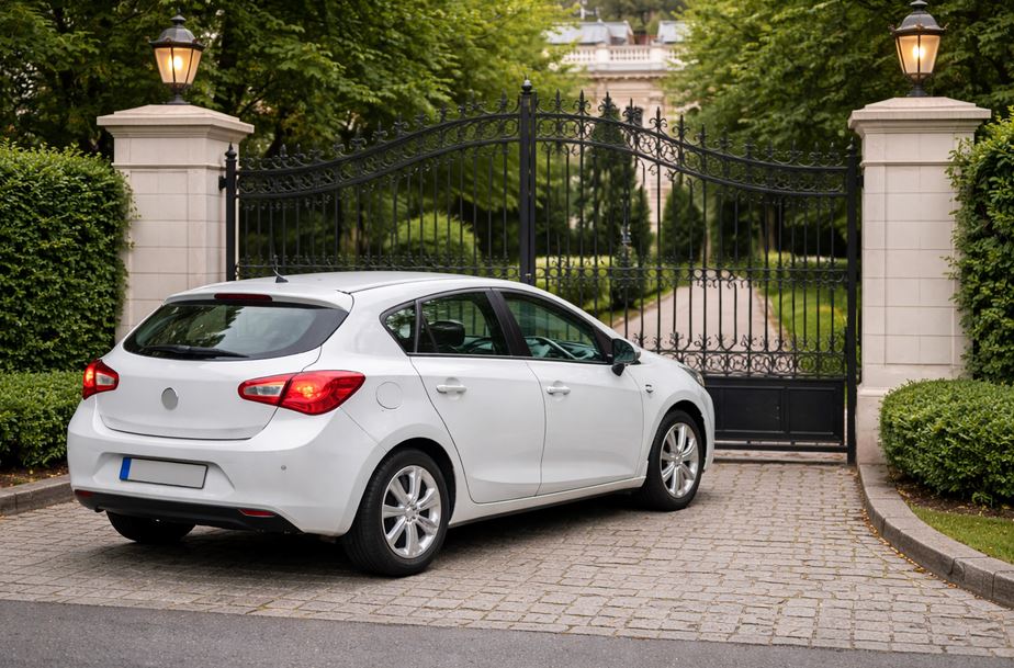 Véhicule mal garé à Taverny