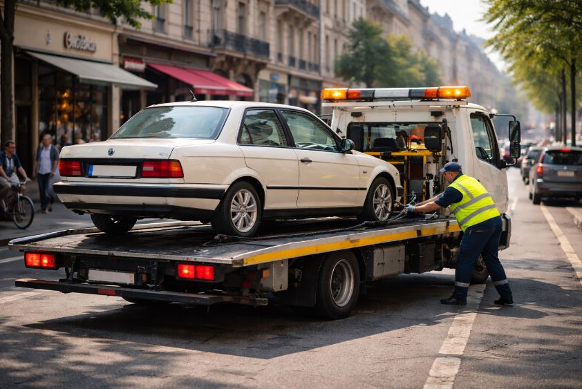 Mise en fourrière à Cannes