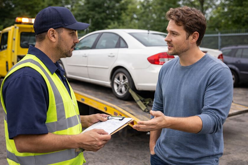 Mise en fourrière à Gradignan