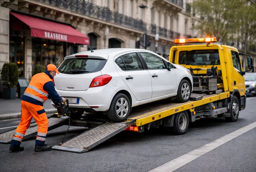 Mise en fourrière à Yerres