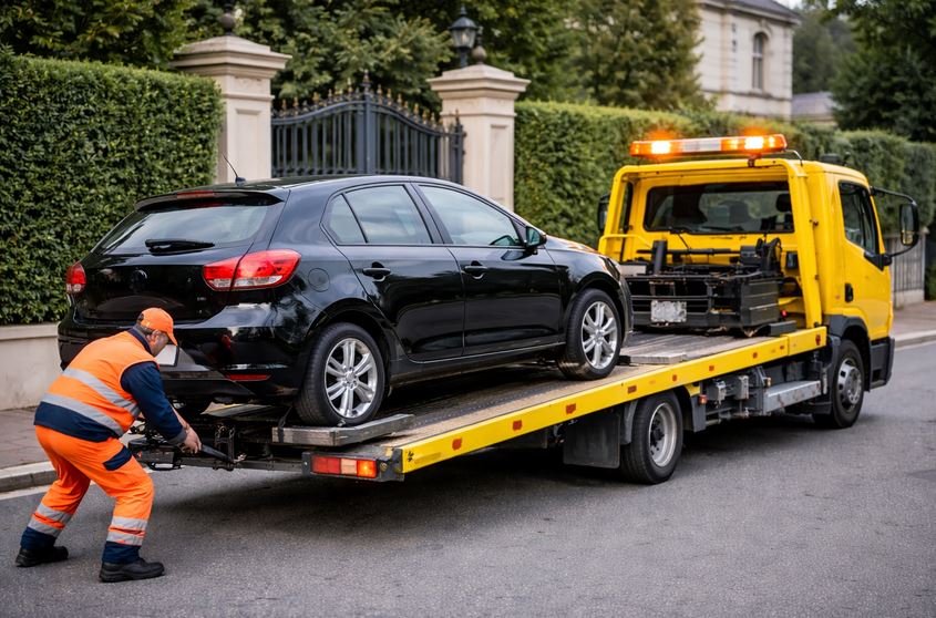 Mise en fourrière au Chesnay