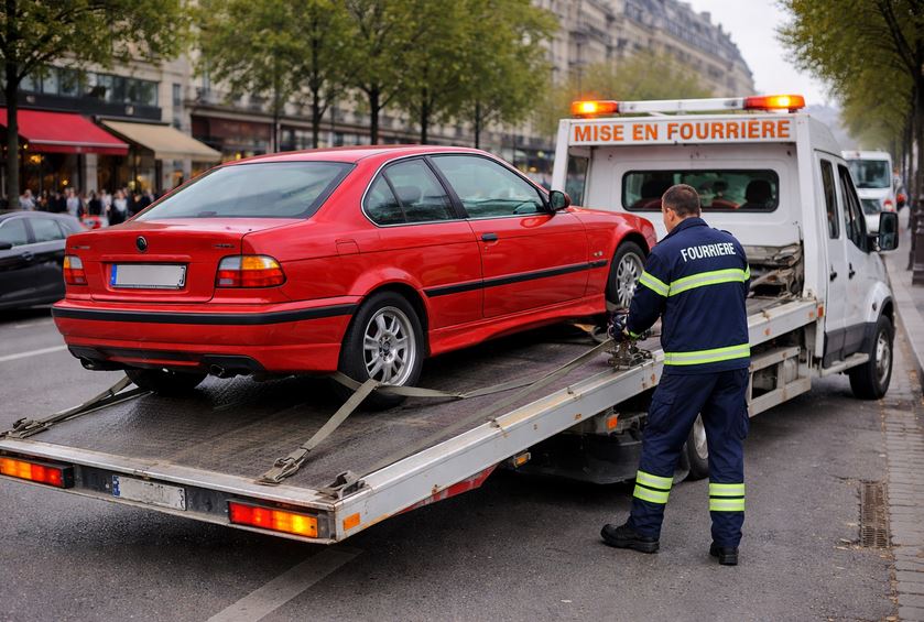 Mise en fourrière à Morsang-sur-Orge