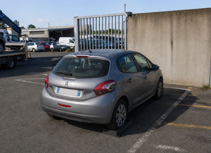 Voiture en fourrière à Strasbourg
