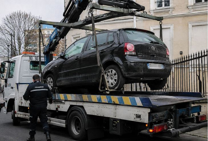 Mise en fourrière à Lyon